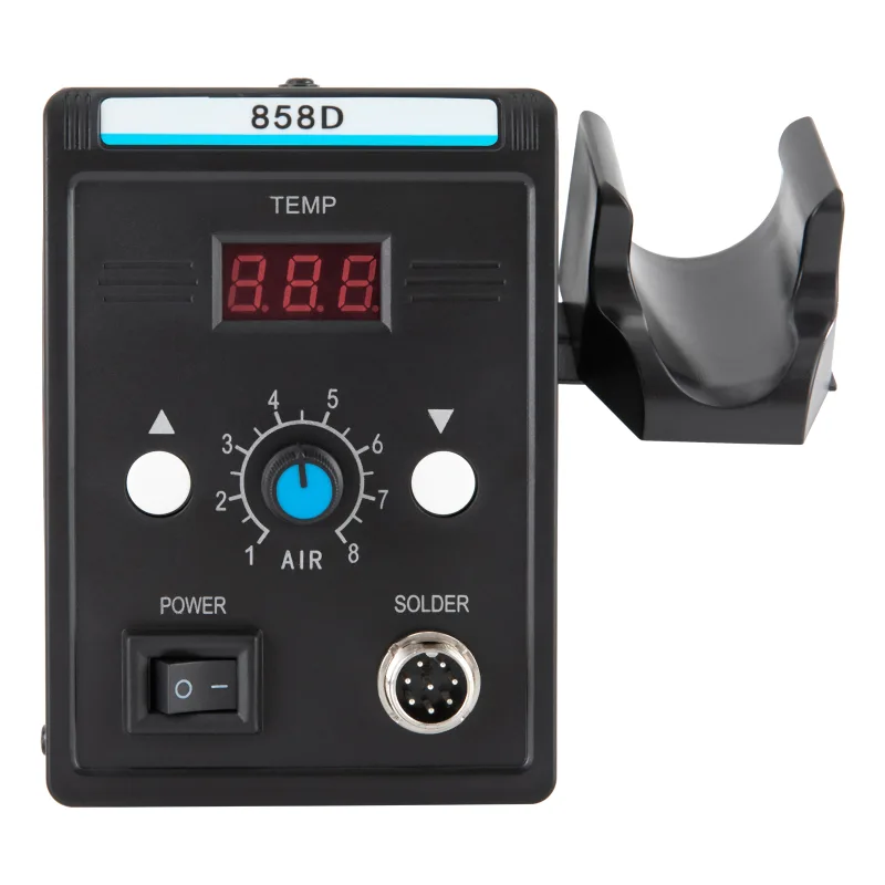 220V SMD Welding Station for Electronic Product Repair and Desoldering Hot Air Station with LED Display Screen image 6