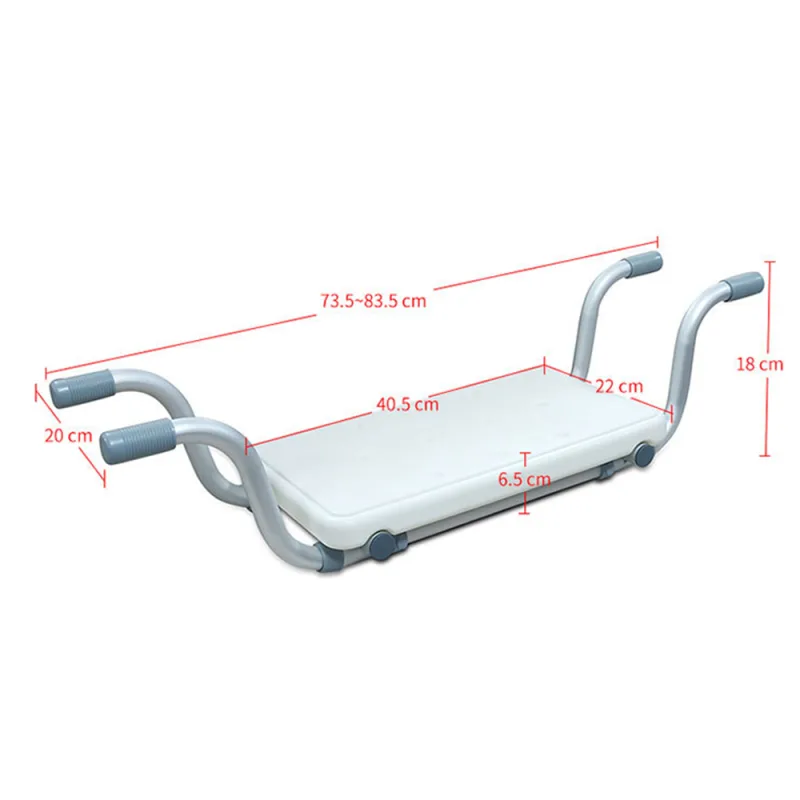 Artudatech Lightweight Suspended Bath Seat Bathroom Washing Mobility Aid Bath Chair image 2