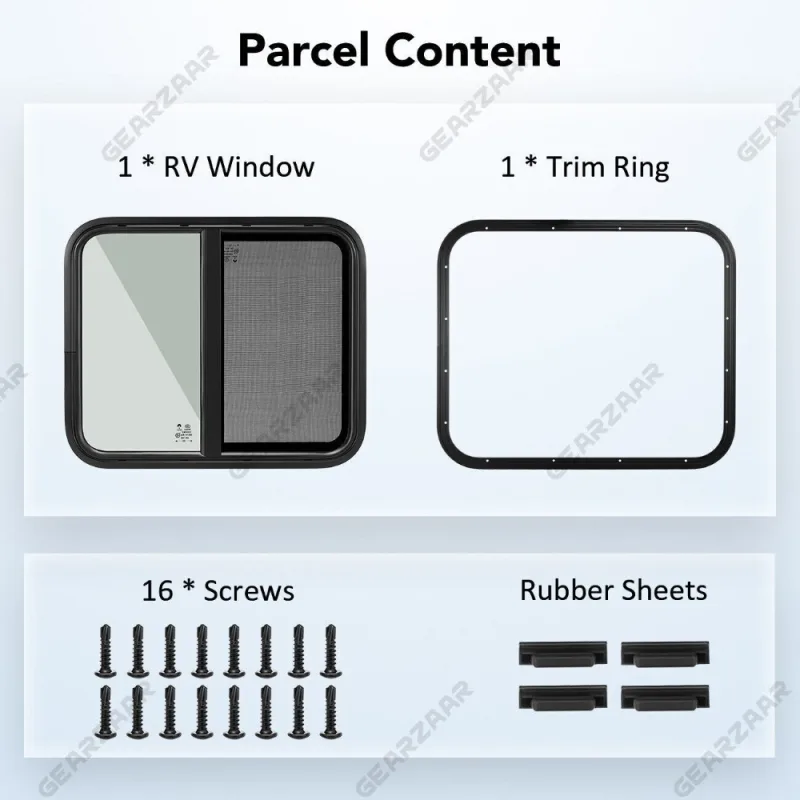 Camper Van Caravan Horsebox Motorhome Conversion Sliding Cassette Windows image 6