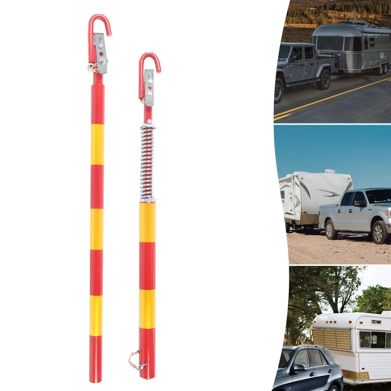 5000Kg 5 Ton Steel Towing Bar Pole Recovery Tow Pole For Car Van Truck Towpole Non-slip And Wear-resistant with Locking  image 2