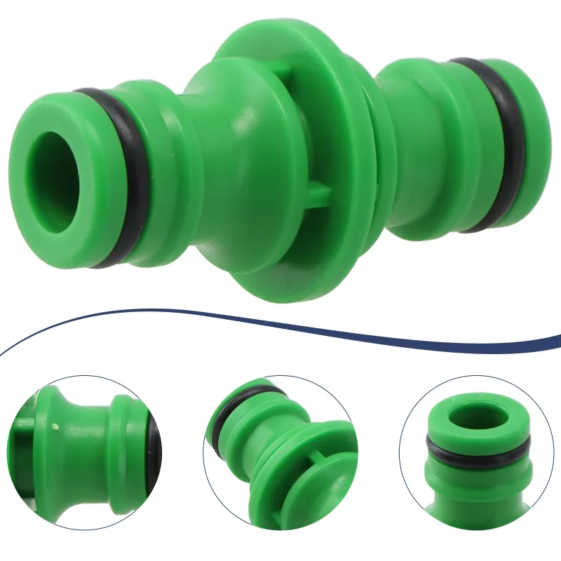 2 Way Garden Hose Connector Joiner Male Coupler Water Pipe Tap Male 1/2" Watering Equipment Garden watering Hose Connect image 3
