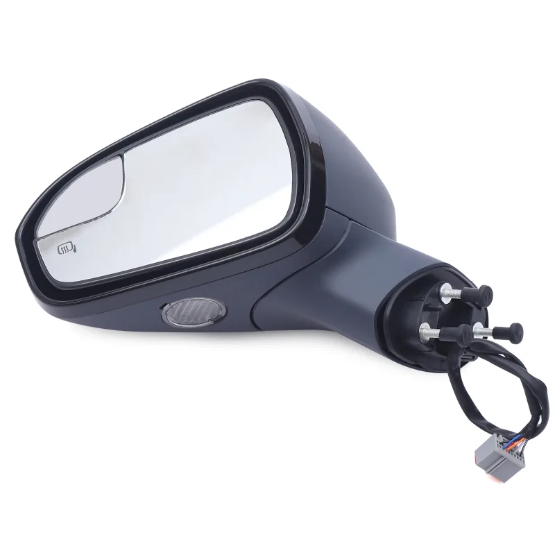 For 2013 2014 2015 2016 Ford Fusion Power Rear View Mirror Passenger Side View Mirror With Blind Spot image 2
