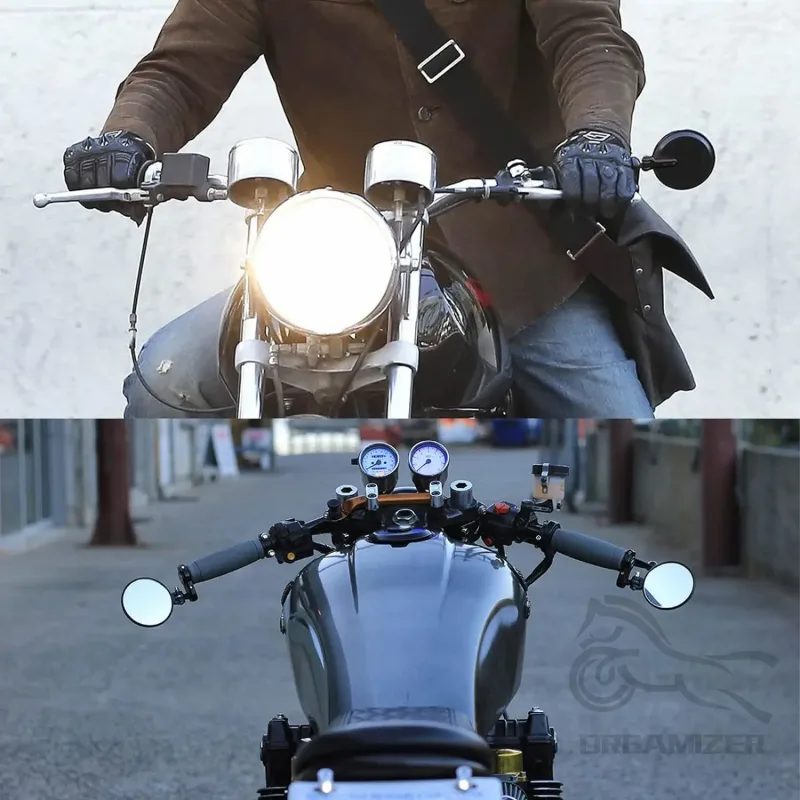 Dreamizer 22mm Motorcycle Mirror image 6