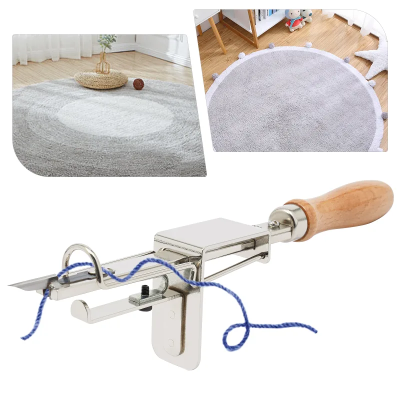 Household Cleaning Accessories Manual Carpet Tufting Tool Wear-Resistant Easy to Clean for Tuft Kits/ Carpets/Wool Jenni image 2