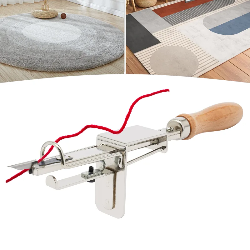 Household Cleaning Accessories Manual Carpet Tufting Tool Wear-Resistant Easy to Clean for Tuft Kits/ Carpets/Wool Jenni image 4