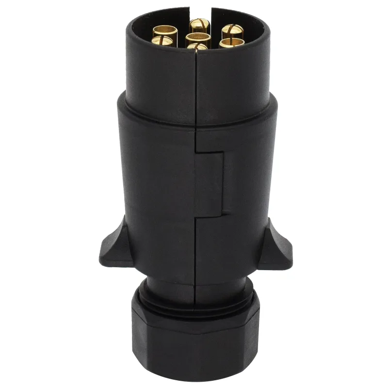 7 Pin 12V Electric Trailer Plug Durable Wiring Connector Adapter Towbar Caravan Boat Horse Box Trailer Lights Car Access image 4