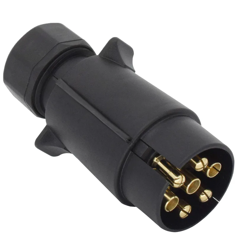 7 Pin 12V Electric Trailer Plug Durable Wiring Connector Adapter Towbar Caravan Boat Horse Box Trailer Lights Car Access image 6