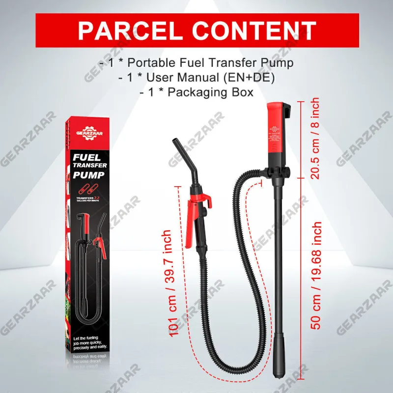 2.6 Gallons Electric Syphon Pump Battery Operated Petrol Oil Water Fuel Transfer UK image 6