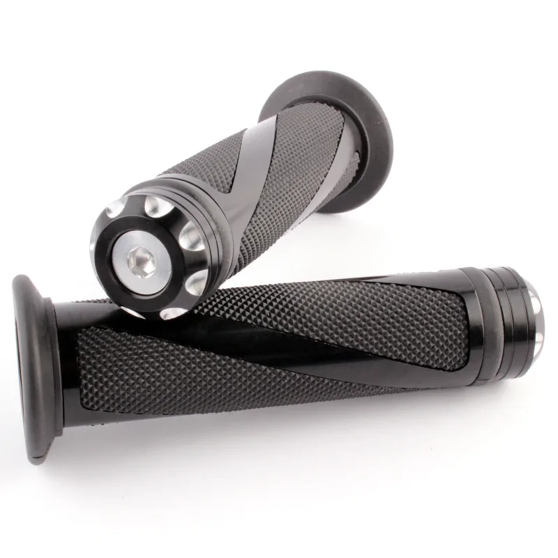 Aluminium Motorcycle Handlebar Grips 22mm image 1