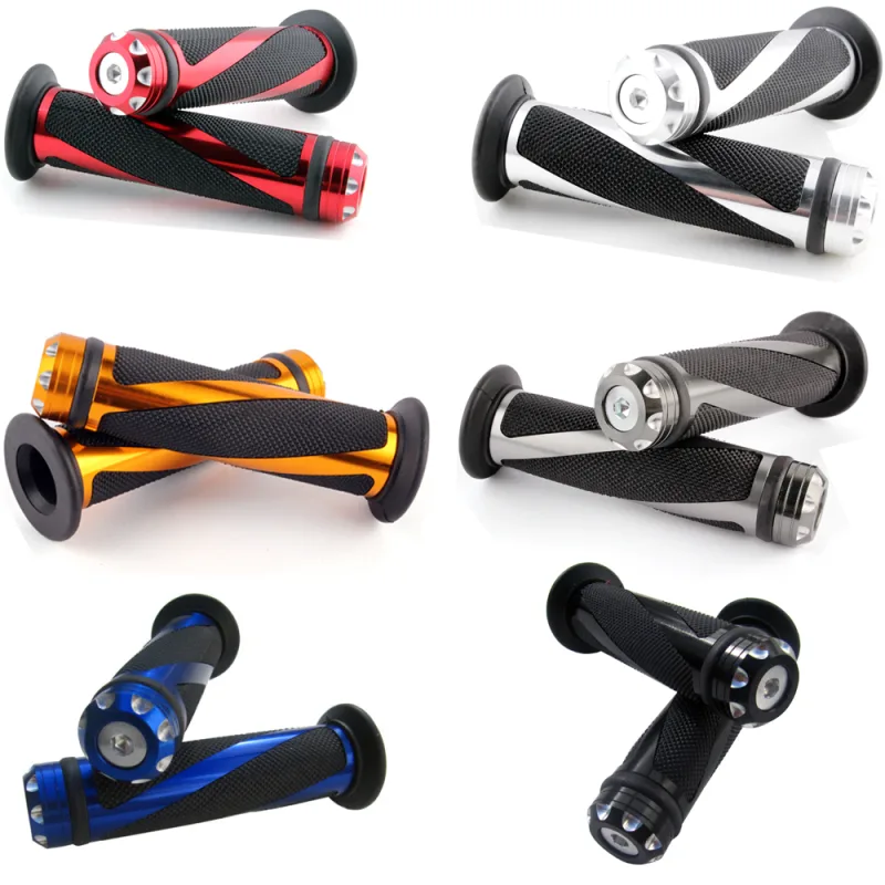 Aluminium Motorcycle Handlebar Grips 22mm image 4