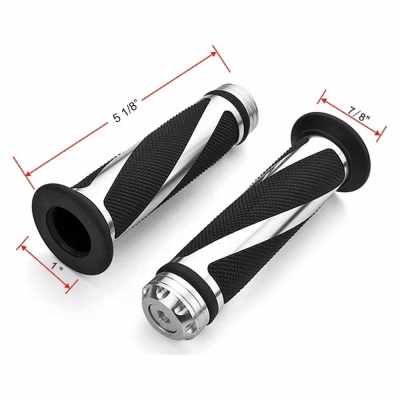 Aluminium Motorcycle Handlebar Grips 22mm image 6