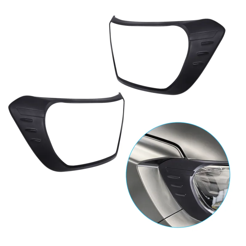2x Front Headlight Cover for Ford Ranger Raptor 2015-2022 image 2