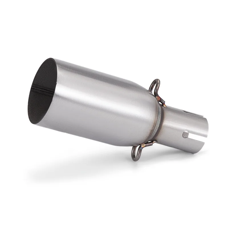 Motorcycle Modified Exhaust Pipe, Suitable for 28-45mm Adapter, 51mm Middle Link Pipe, Various Sizes image 2