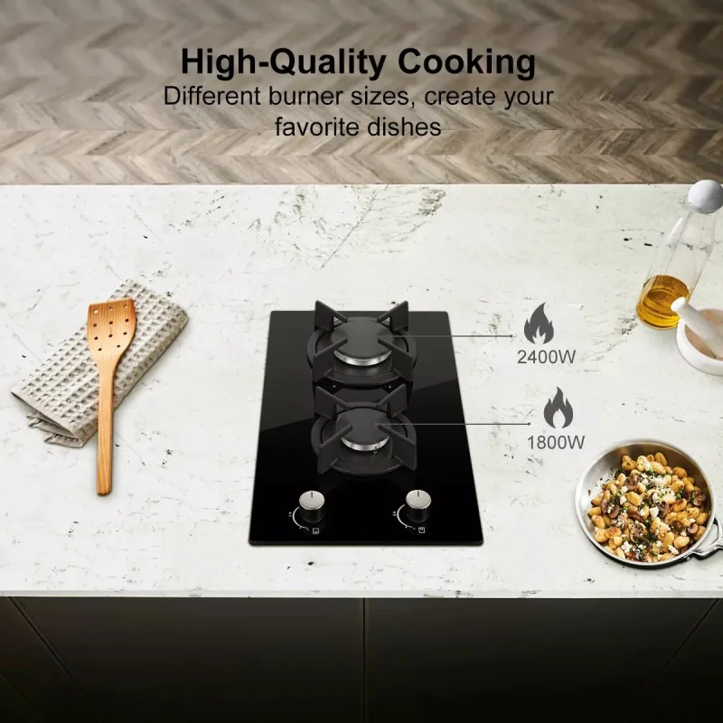 2-Burner Ceramic Glass Cooktop image 5