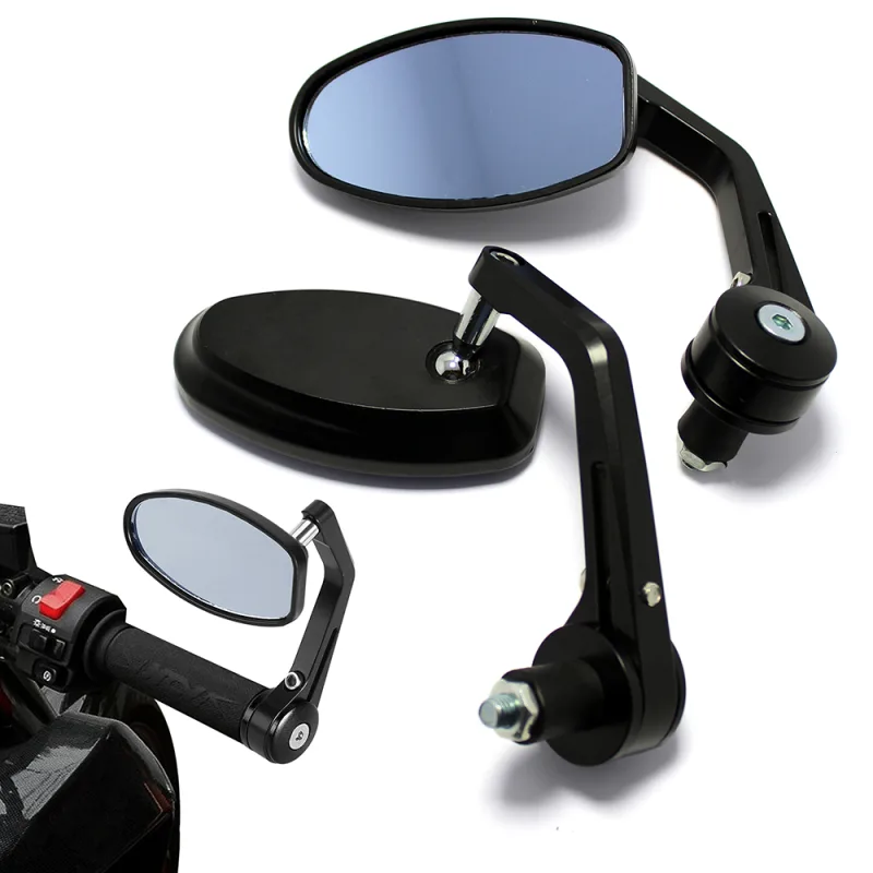 Aluminum Bar End Mirror for Cruiser Bikes image 1
