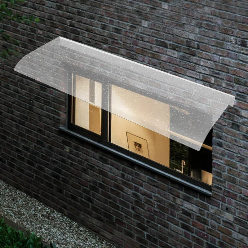 Bymaocar PC Canopy Rain Shelter 100x40cm image 2