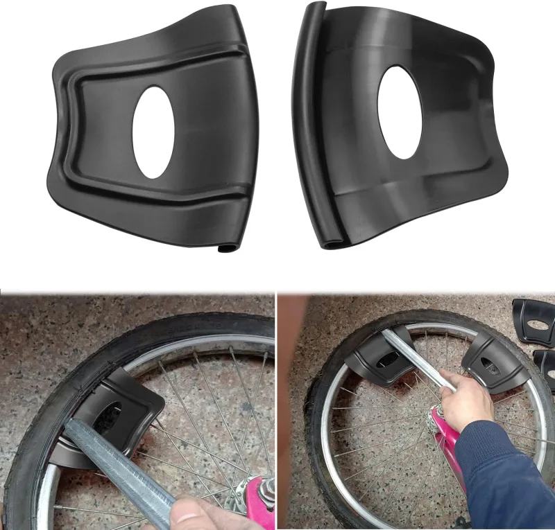 Motorcycle Bicycle Tyre Tire Installation Rim Protectors Rim Guards Wheel Tire Shield Rimshield For Bike Motorcycle Repa image 6