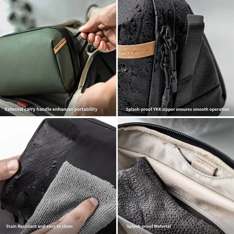 PGYTECH Wash Pouch travel Bag Hanging  Waterproof Dopp Kit for Toiletries & Cosmetics image 5