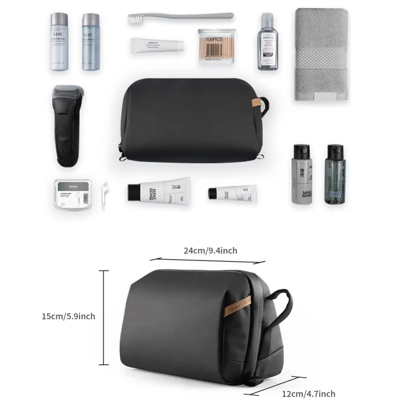 PGYTECH Wash Pouch travel Bag Hanging  Waterproof Dopp Kit for Toiletries & Cosmetics image 6