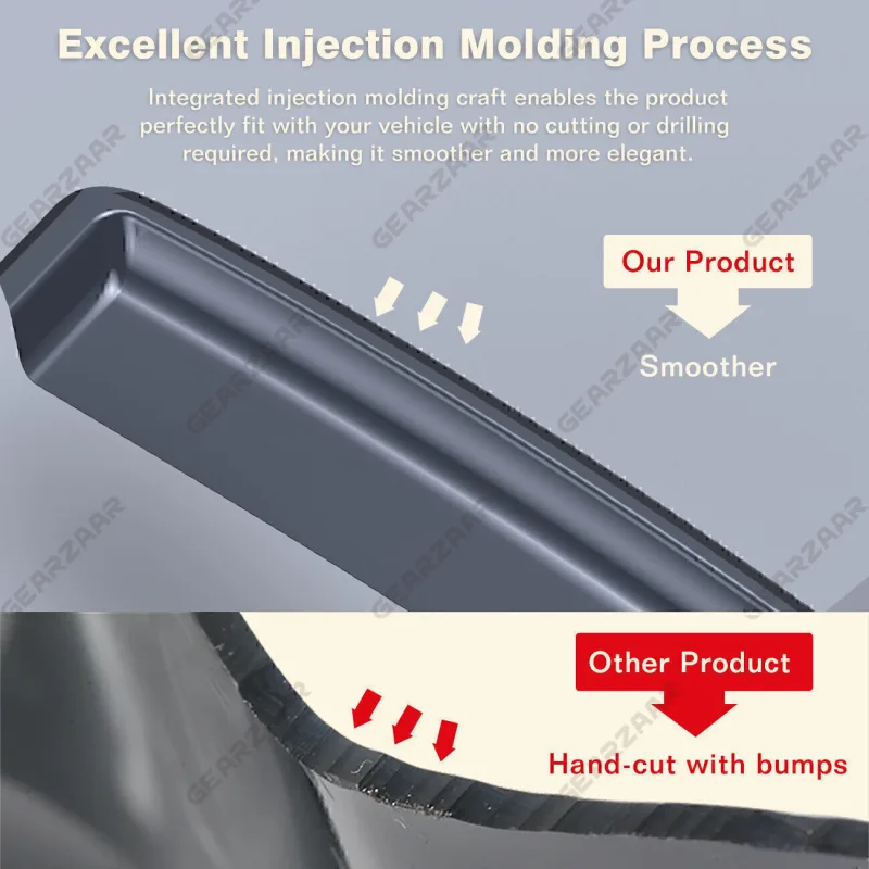 GEARZAAR For Ford Focus MK3 2012-18 5 Door Saloon/Hatchback Wind Rain Deflectors 4pc image 5