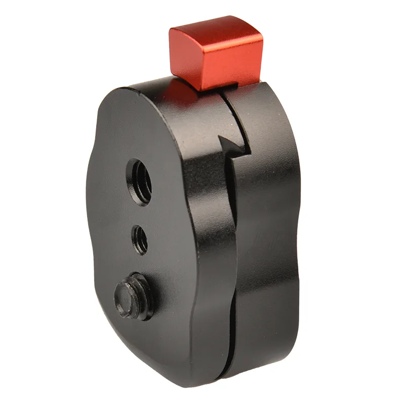 Mini Field Monitor Quick Release Plate for LCD Monitor Magic Arm LED Light Camera Camcorder Rig image 2