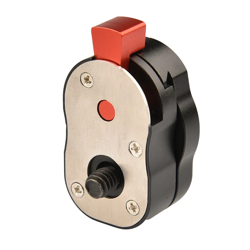 Mini Field Monitor Quick Release Plate for LCD Monitor Magic Arm LED Light Camera Camcorder Rig image 3