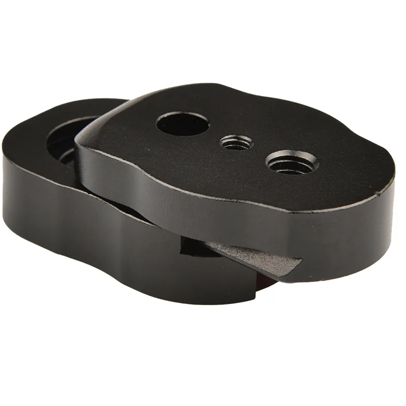 Mini Field Monitor Quick Release Plate for LCD Monitor Magic Arm LED Light Camera Camcorder Rig image 4