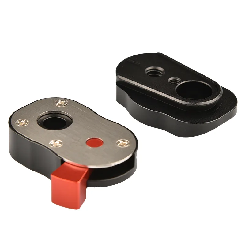 Mini Field Monitor Quick Release Plate for LCD Monitor Magic Arm LED Light Camera Camcorder Rig image 5