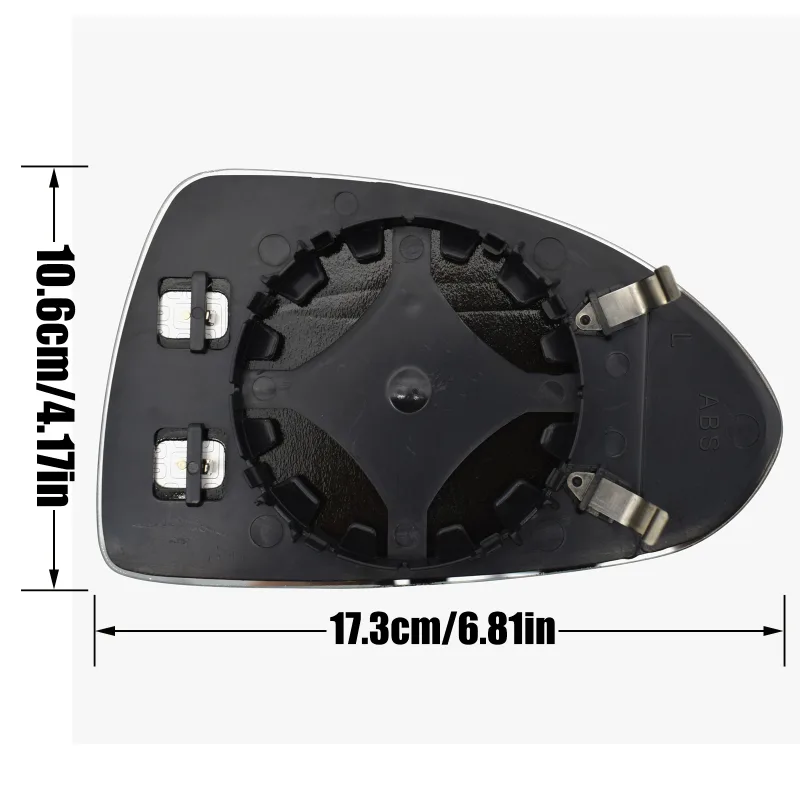 XUKEY Replacement Side Mirror Glass image 6