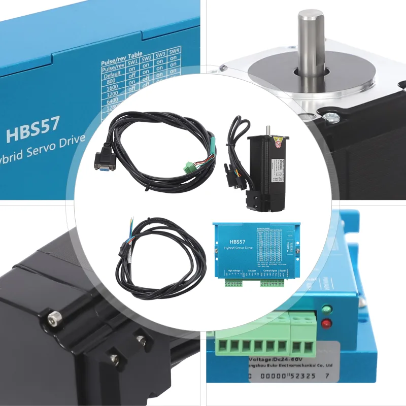 3.6Nm Closed Loop Stepper Motor Kit 57HBS36 with HBS57 Driver DC 24-60V High Torque for CNC Engraving Woodworking Machin image 4