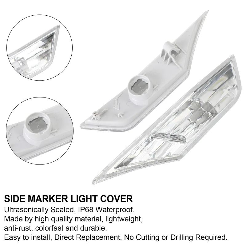 Amber Side Marker Lamp for Honda Civic 2016-2021 image 3