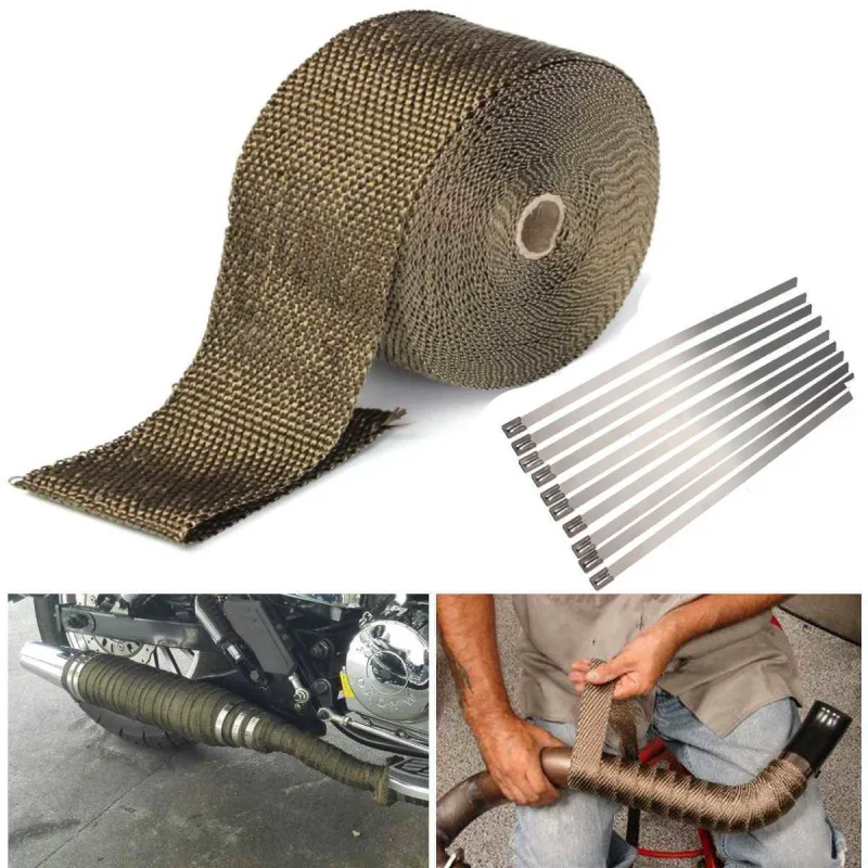 Titanium Heat Wrap Tape 2m image 2