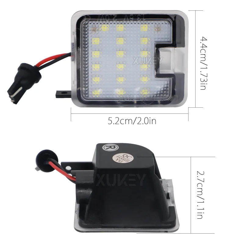 XUKEY LED Side Mirror Blinkers for Ford Focus MK3, Kuga, Mondeo, C-Max image 4