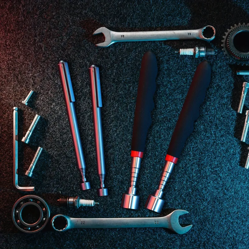 Telescopic magnet picking tool for hard to reach areas image 6