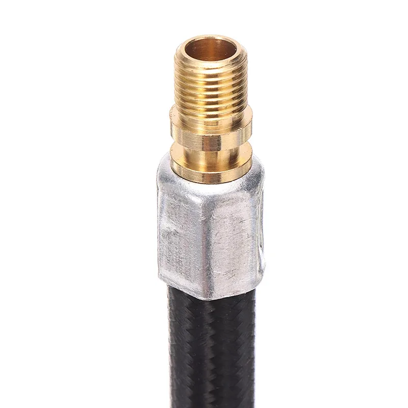10cm Car/Bik Air Tyre Tire Chuck Inflator Pump Hose Valve Connector Clip Adapter image 4