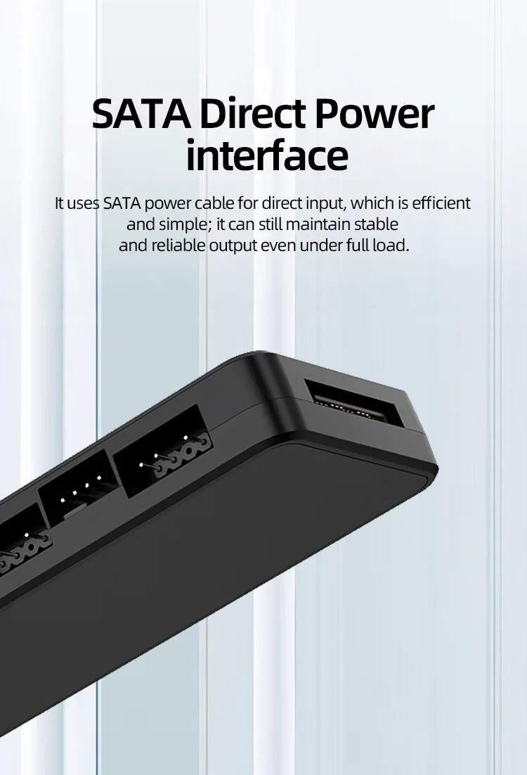 TEUCER LP-10 ARGB/PWM HUB With ARGB Controller 2 in 1 Fan HUB Adapter detail 3