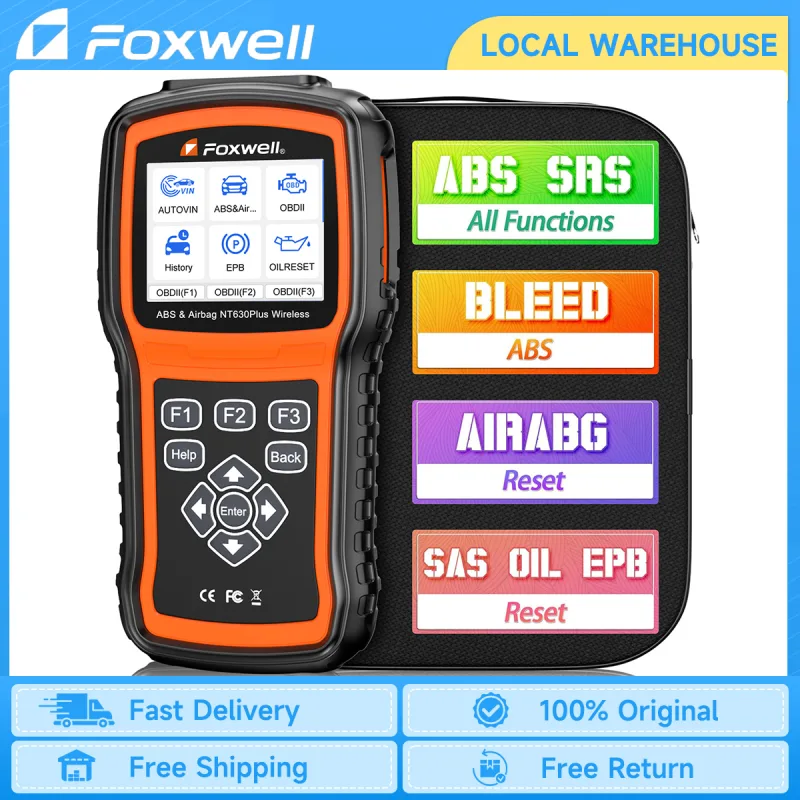 FOXWELL NT630 Plus OBD2 Scanner image 1