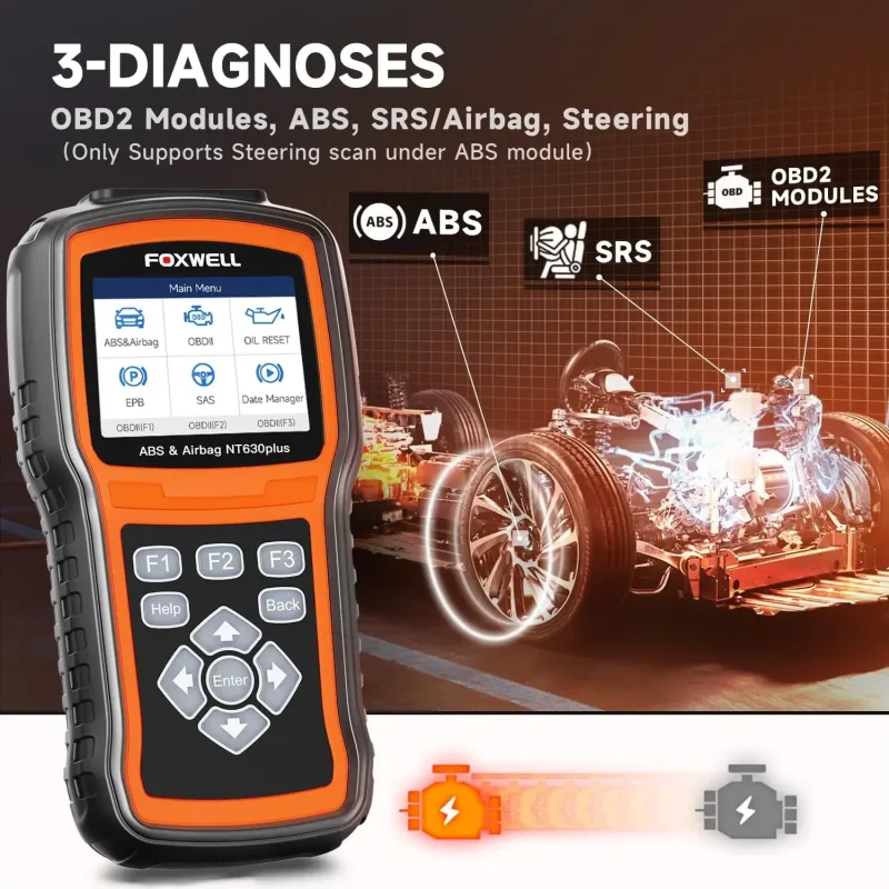 FOXWELL NT630 Plus OBD2 Scanner image 2