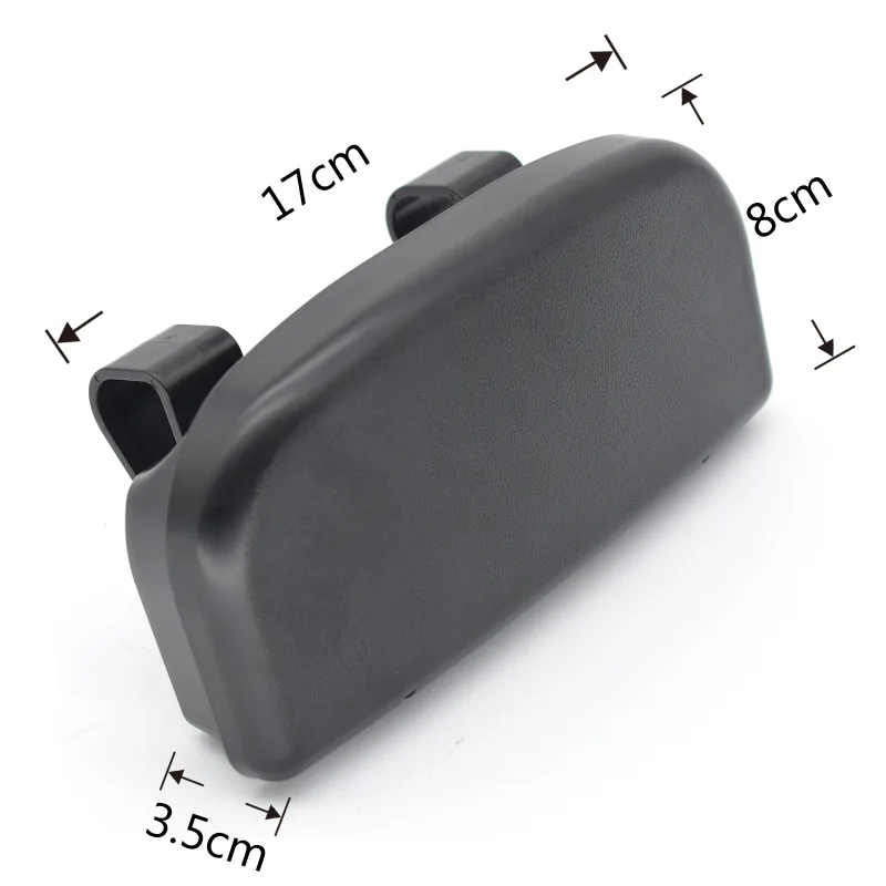 Magnetic Car Visor Glass Case Card Ticket Organizer Box Sunshade Auto Accessories Clip Mount Storage Holder Interior Dec image 4