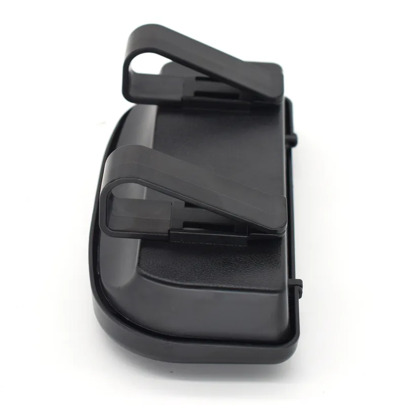 Magnetic Car Visor Glass Case Card Ticket Organizer Box Sunshade Auto Accessories Clip Mount Storage Holder Interior Dec image 5