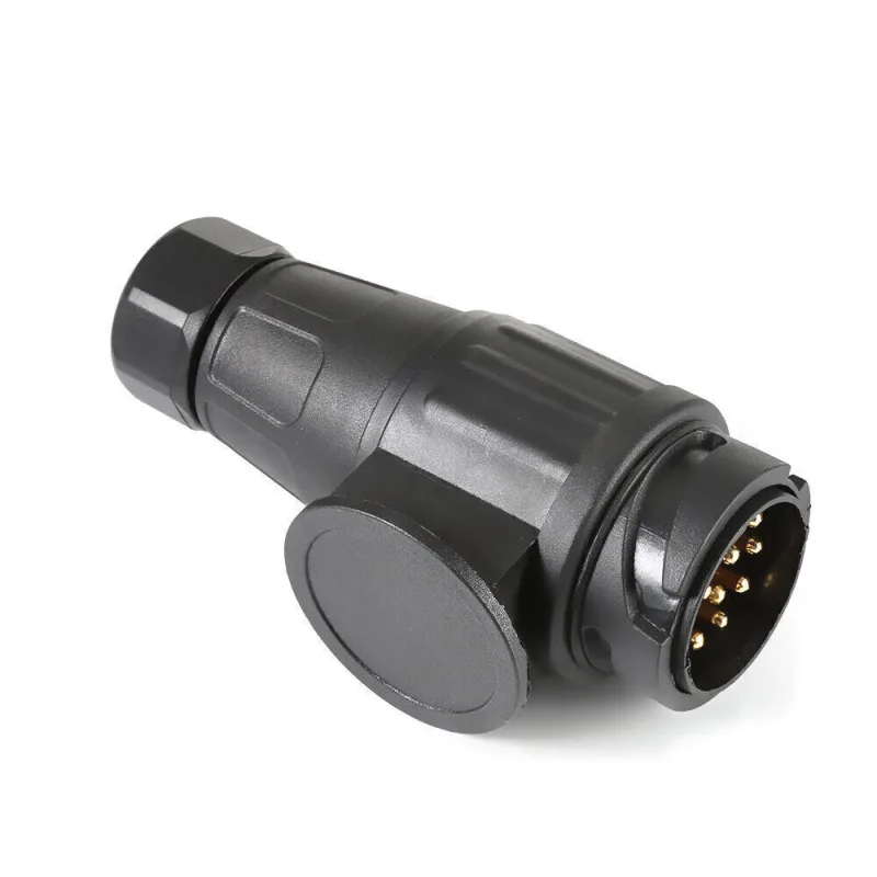 13 Pin 12V Trailer Plug Caravans Socket Plug RV Electrical Tow Towing Connector UK image 5