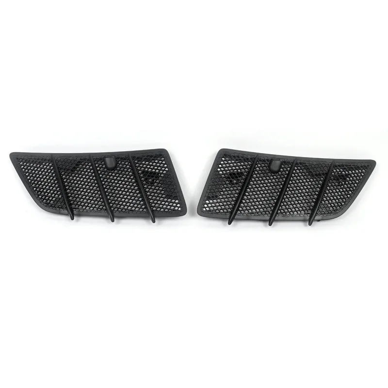 2PCS Front Hood Air Vents Grille Cover Trim For Mercedes Benz W164 ML GL Class 2008-2011 1648804405 1648804305 Car Acces image 2