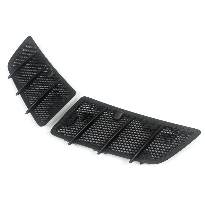 2PCS Front Hood Air Vents Grille Cover Trim For Mercedes Benz W164 ML GL Class 2008-2011 1648804405 1648804305 Car Acces image 4