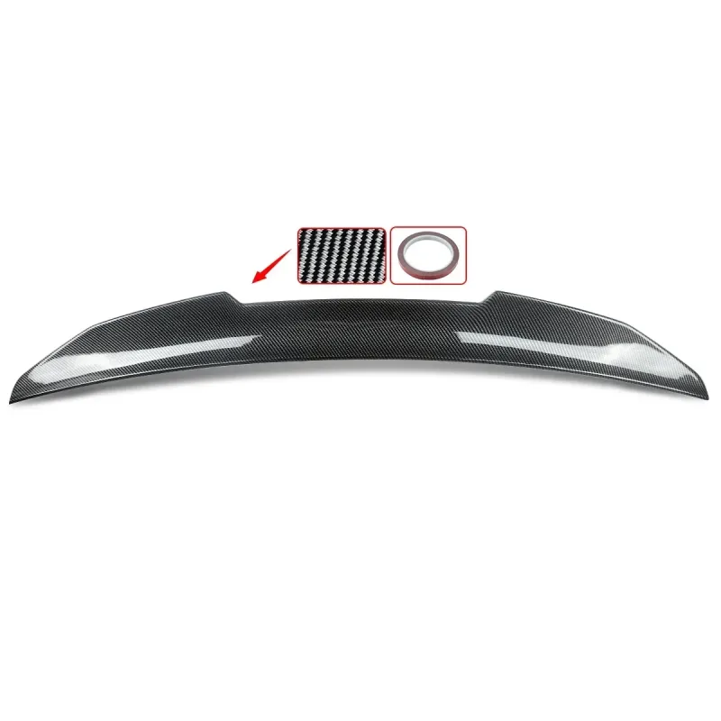 Duckbill PSM Trunk Spoiler Wing For BMW E60 528i 535i 2004-10 Carbon Fiber Look image 2