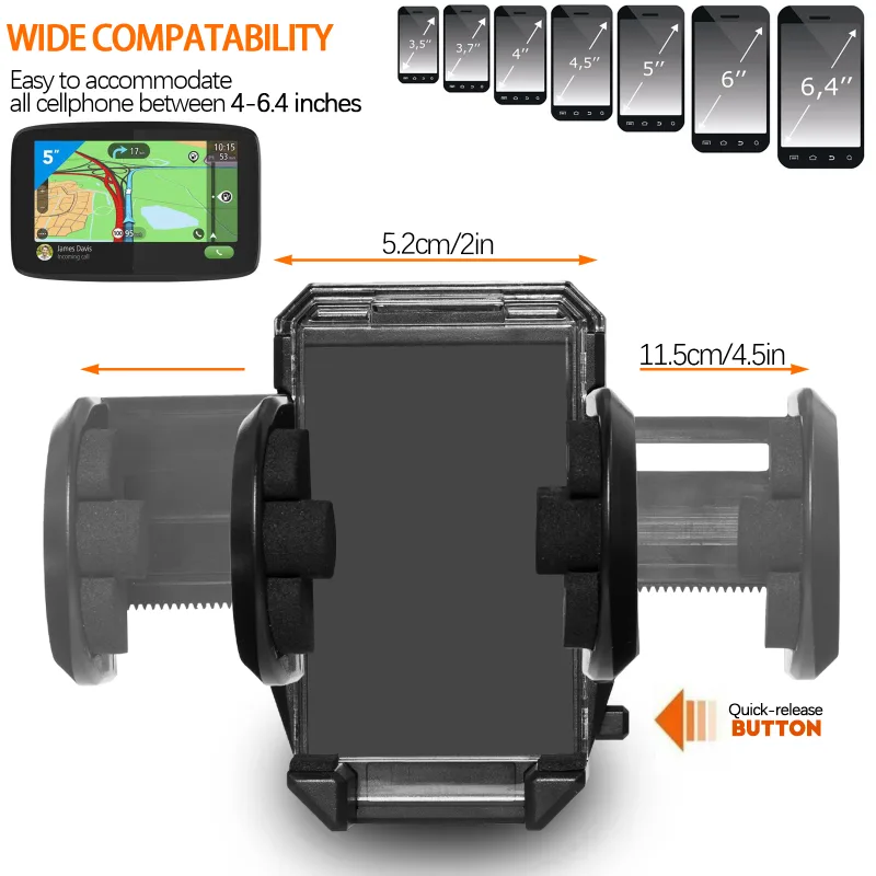 XUKEY Car Phone Mount Air Vent Clip image 3