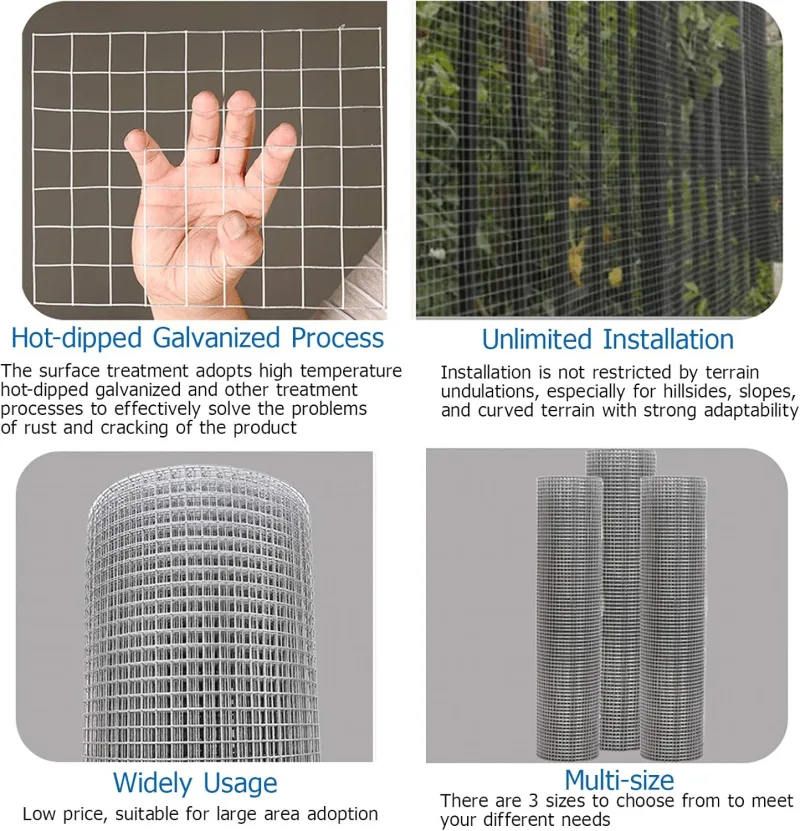 DayPlus Galvanized Welded Wire Mesh Fence image 3
