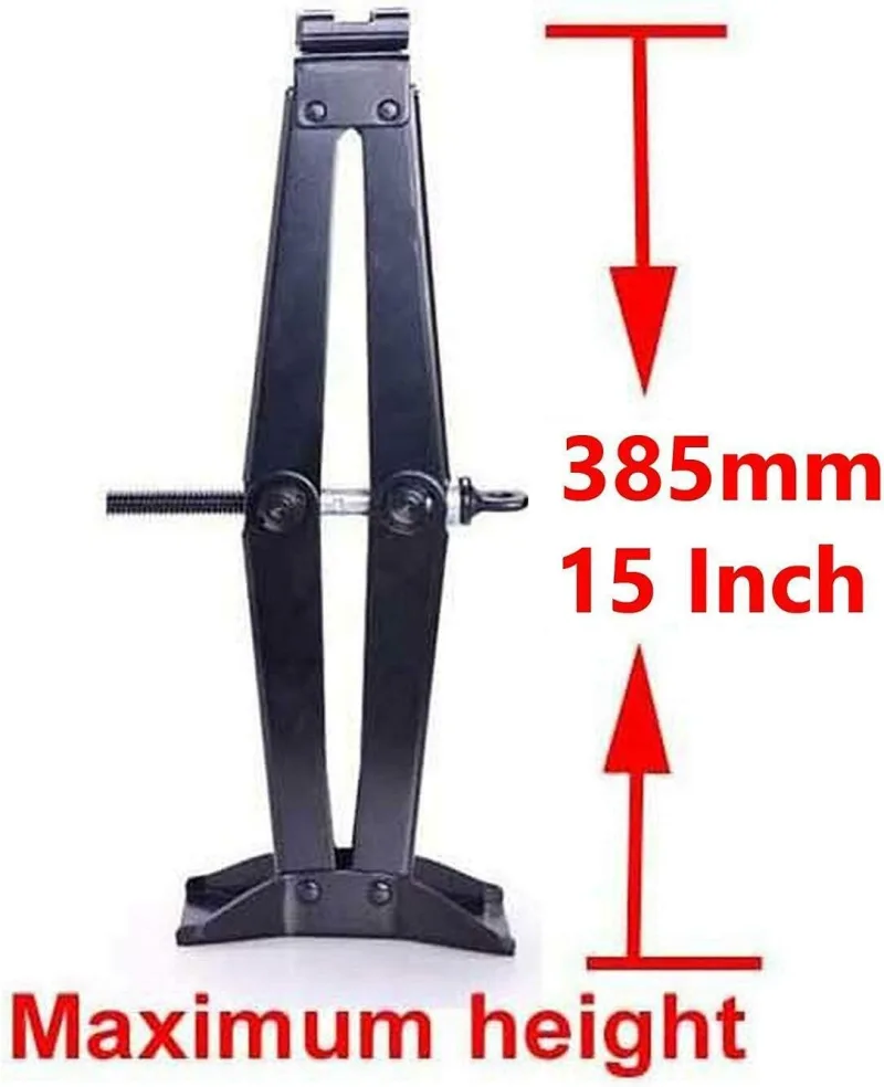 Universal Scissor Jack 2 Ton Scissor Wind Up Jack Extend 105MM to 385M+Extendable Wheel Brace Wrench Car Van Tyre Repair image 2