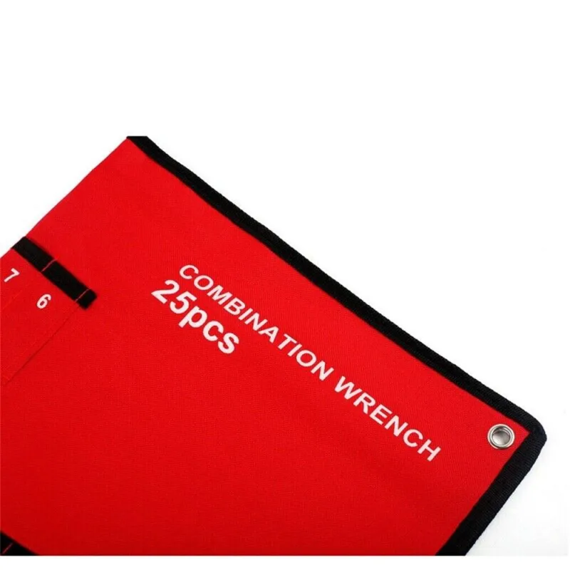 Canvas Tool Roll Up Organizer with Pockets image 3