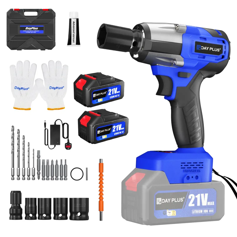 Cordless Impact Wrench 450N.m 1/2 Inch image 1