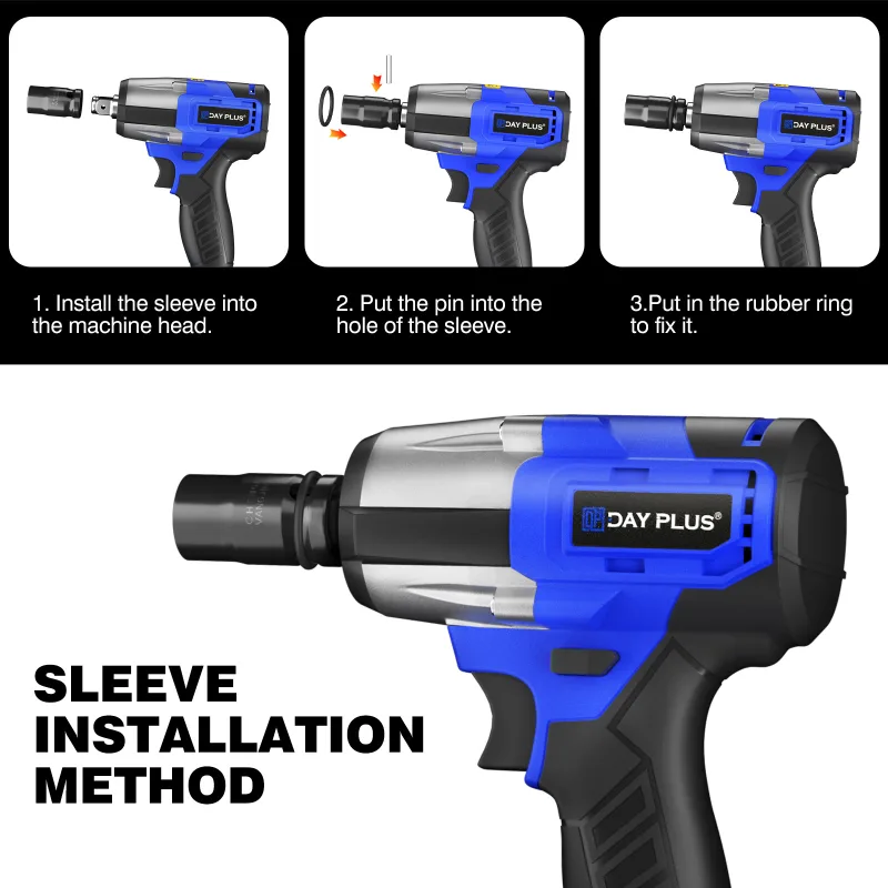 Cordless Impact Wrench 450N.m 1/2 Inch image 6